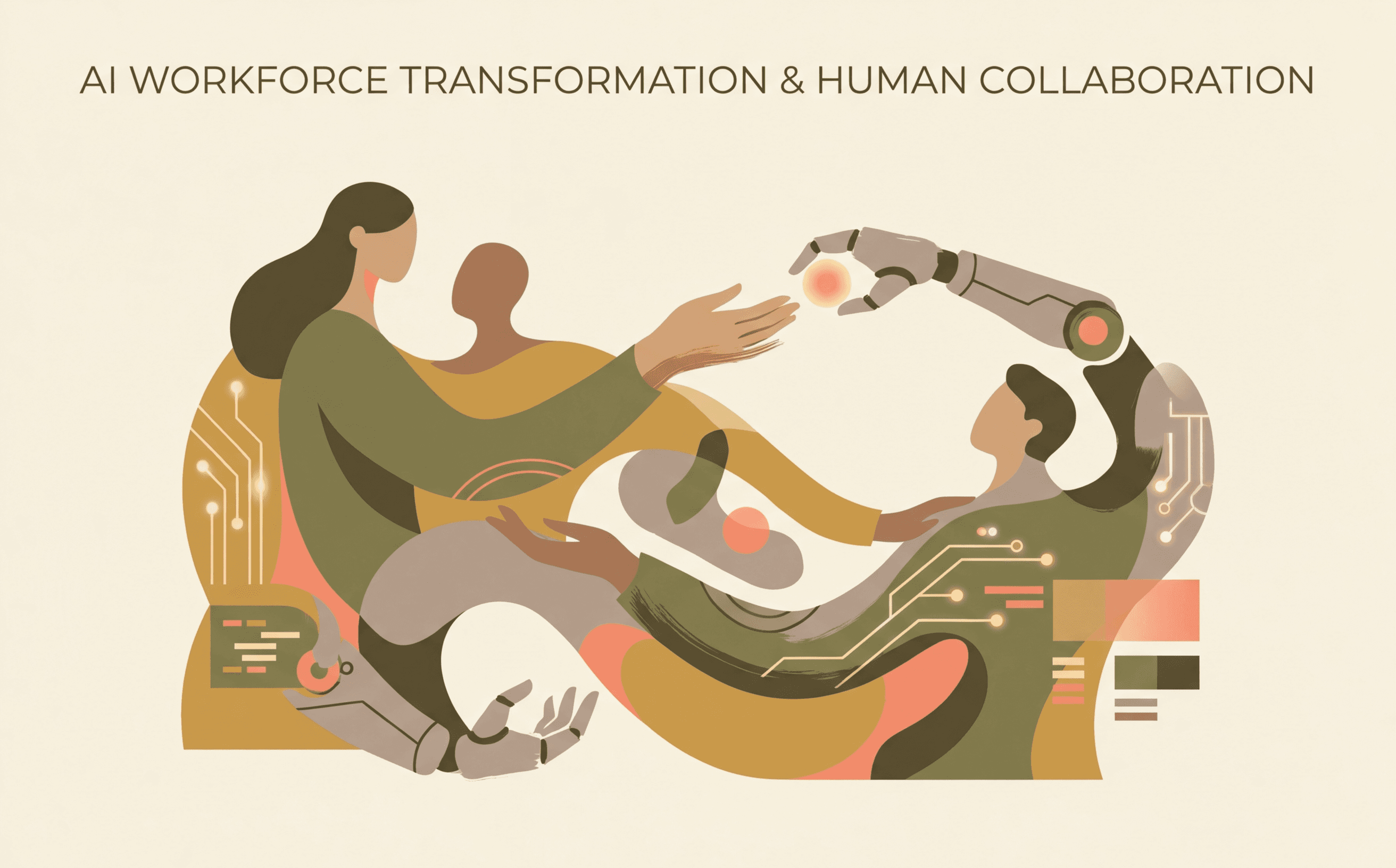 The New Digital Coworker: A Strategic Guide to AI in Workforce Transformation